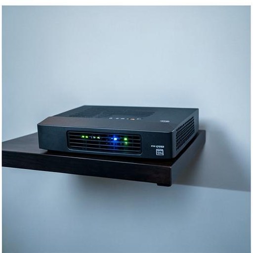 Box fibre installée